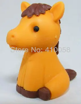 Бесплатная доставка, 20 шт., искусственная лошадь, прекрасная лошадь, коллекция канцелярских принадлежностей, оптовая цена