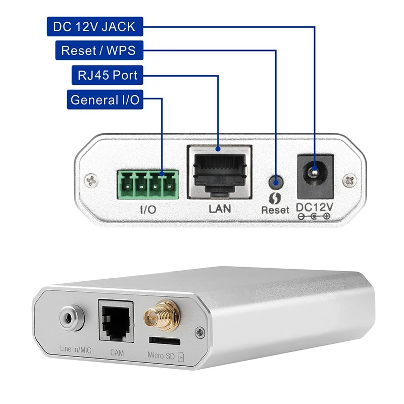 WIFI P2P IP мини камера HD 720P H.264 микро камеры ip67 Обнаружение движения onvif Micro sd карта