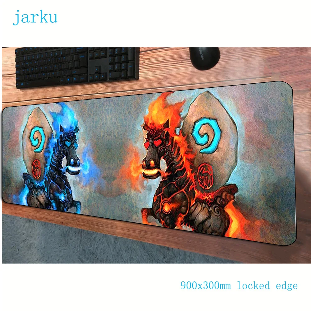 JARKU 900x300x3mm Hearthstone mouse pad gaming mousepad gamer mat High quality pads game computer padmouse laptop play | Компьютеры и