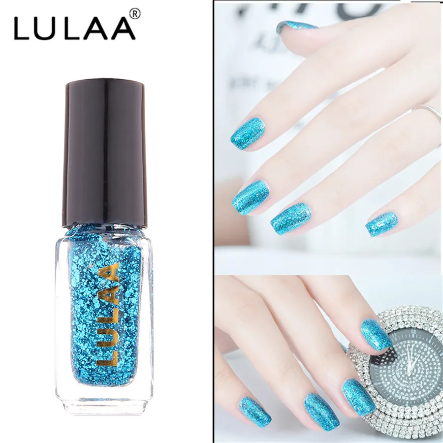 Lulaa Новые блеск Лаки для ногтей длительный Гели Польский DIY Дизайн гель лак
