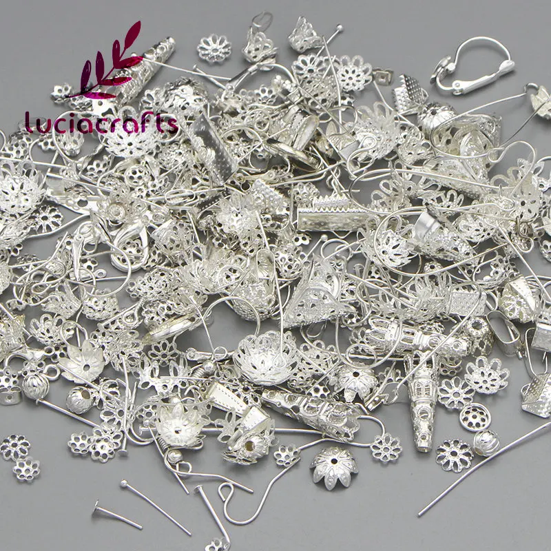 Lucia crafts 50 г/лот 3-30 мм антикварные соединители финальный плоский крюк Металлические DIY сумки аксессуары металл ремесло материал G1311
