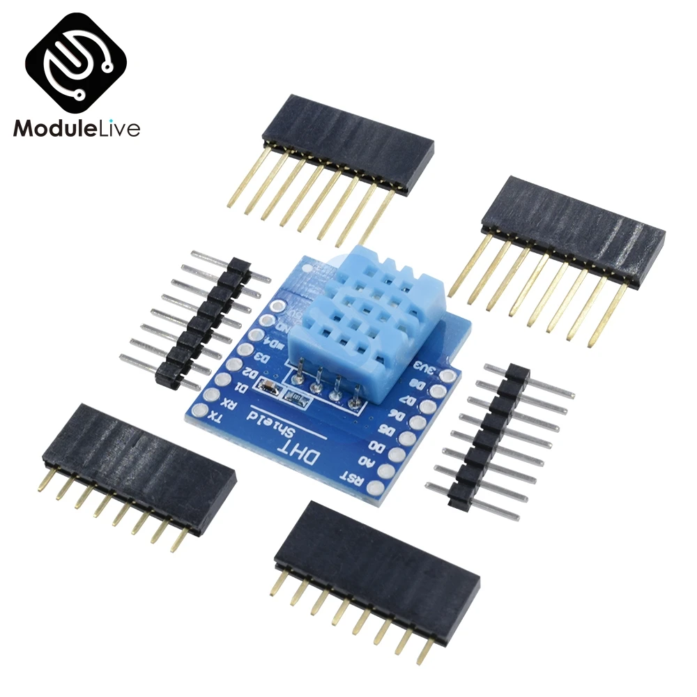 D1 Mini DHT11 цифровая одинарная шина защитный модуль датчика температуры и влажности