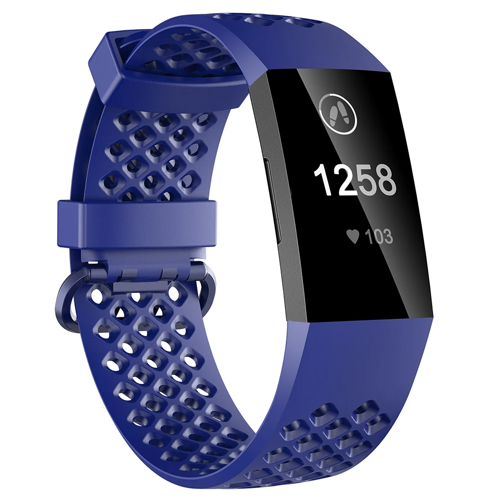 Baaletc For Fitbit Charge 3 TPU SmartWatch Band Bracelet Charge 3 Wrist Strap Replacement Sport Band For Fitbit Charge3