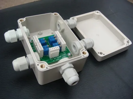 Горячие Водонепроницаемый Пластик корпус DIY Распределительная коробка с крышками 63*58*35 мм