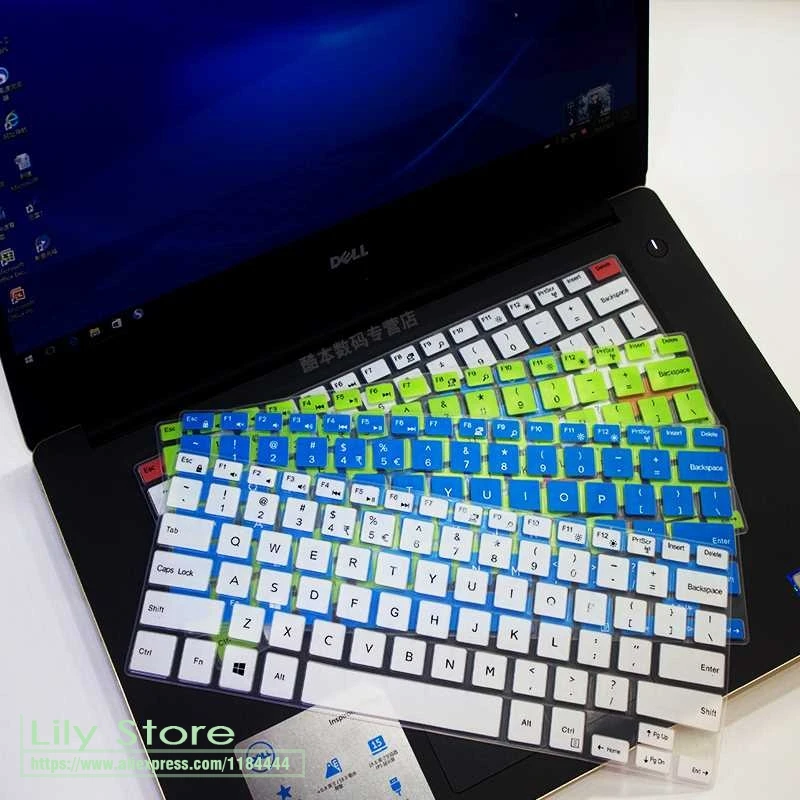 Силиконовый чехол для клавиатуры для ноутбука Dell Inspiron 15 15," Dell Inspiron 15 7000 5578 5579 7560 7569 7570 7572 7573 7579