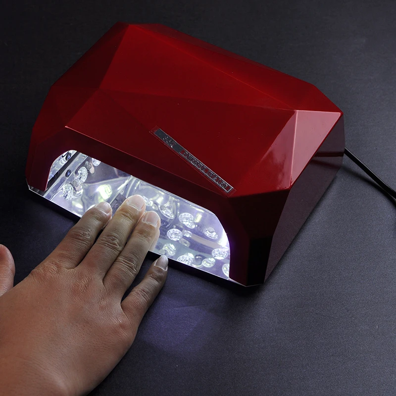 УФ лампа с автоматическим датчиком Светодиодная для ногтей Сушилка EU AU US UK вилка