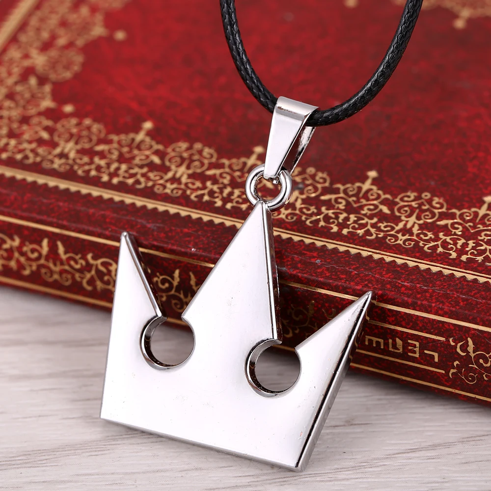 Лидер продаж металлическое ожерелье MOSU в форме короны из игры Kingdom Hearts кулон
