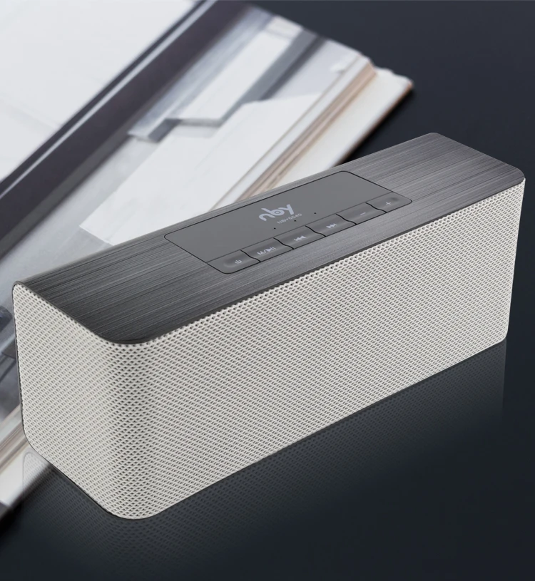NBY-5540 Bluetooth динамик Портативный беспроводной громкий динамик s стерео звук 10 Вт система Музыка сабвуфер Колонка поддержка TF FM для телефона