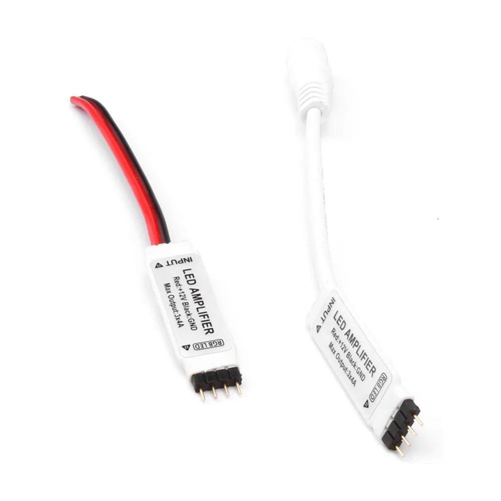 DC12V мини светодиодный контроллер усилителя для rgb светильник полоска усилитель