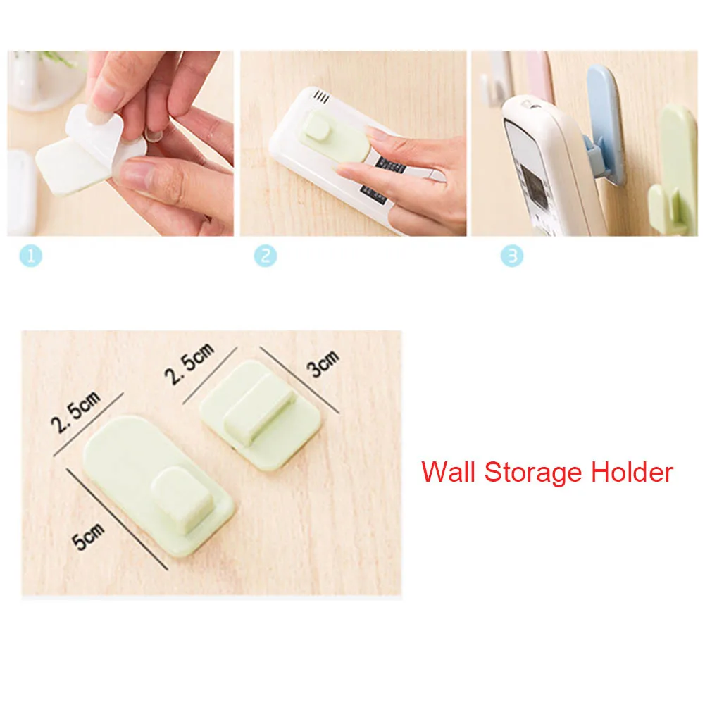 2 шт. настенные крючки-держатели для пульта ДУ | Дом и сад