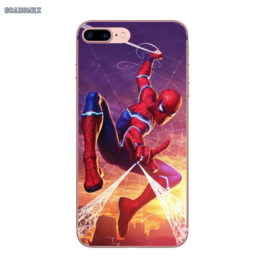 Чехол из ТПУ для Huawei GR3 2017 Mate 20 P30 Honor 7A Pro 7C 8C 7X 8X 9 Lite 10 Nova 2 2i 3 3i Spider Man Comics Super Spiderman |