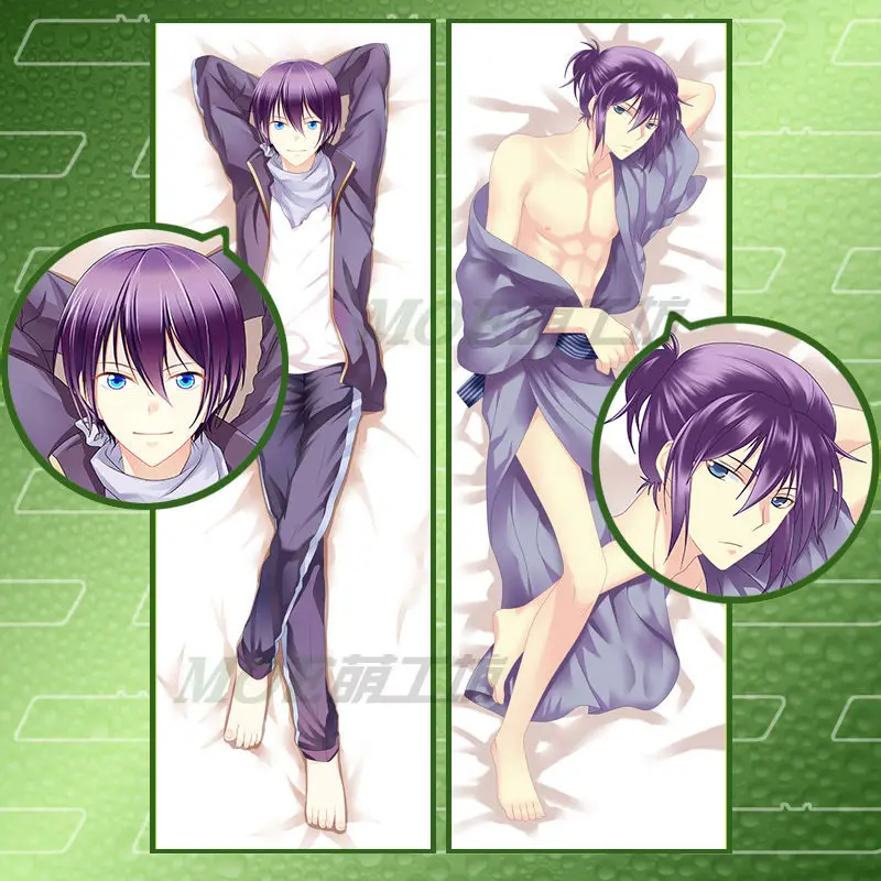 Суэф Аниме Манга Noragami Йато Yukine Dakimakura двусторонний диванная подушка
