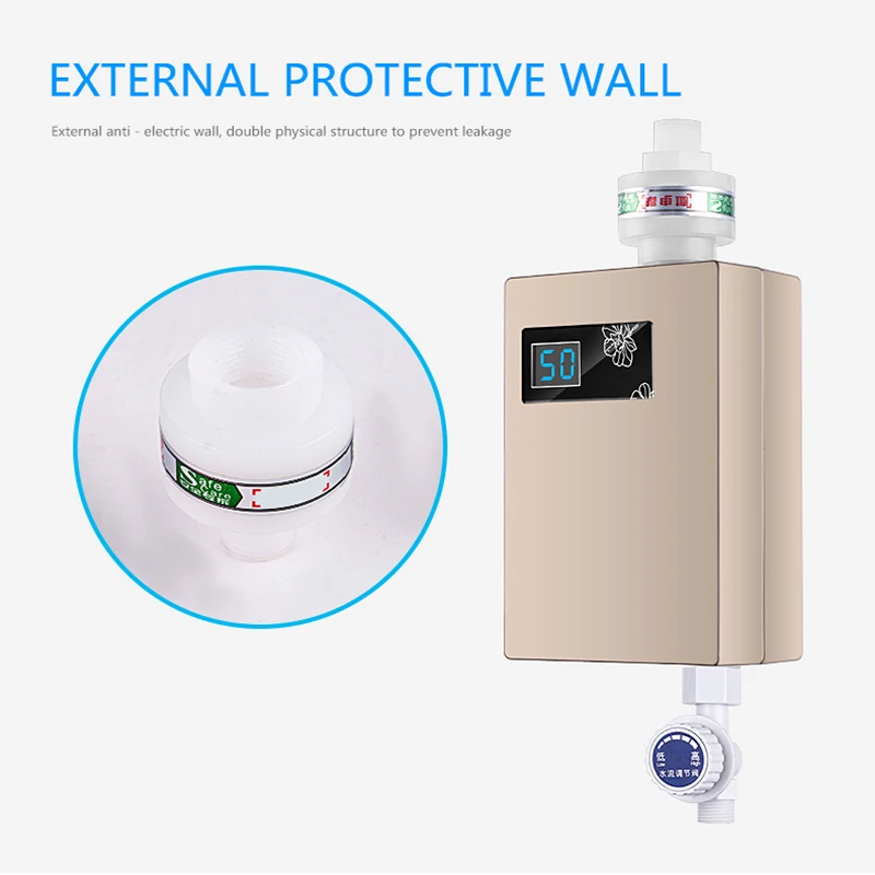 Проточный проточный водонагреватель для мгновенного душа|instantaneous water heater|shower