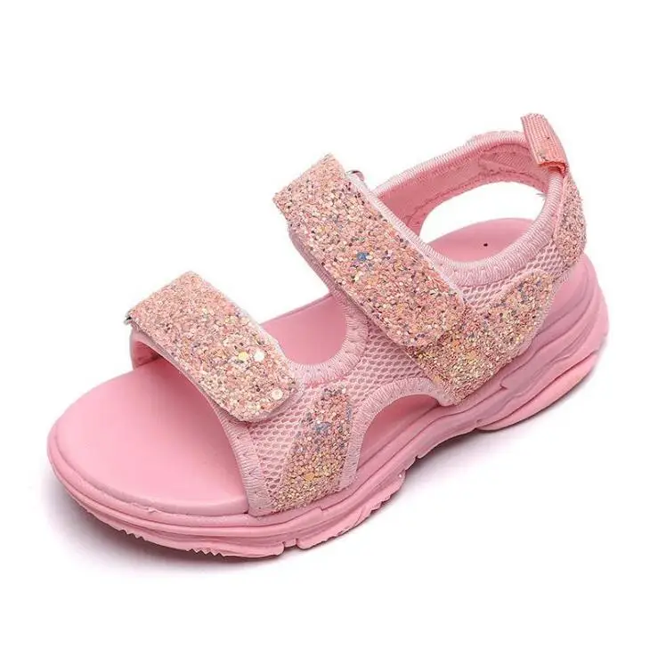 Детские пляжные сандалии для мальчика летние девочек детские Нескользящие Туфли