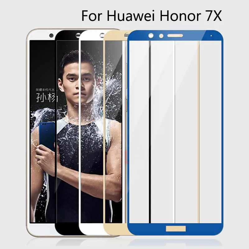 NTSPACE пленка из закаленного стекла для huawei honor 7x защита экрана полное покрытие