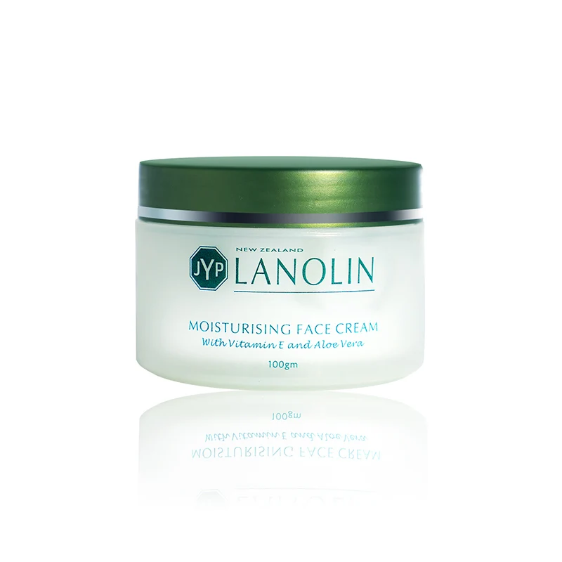 Оптовая продажа 6 шт NewZealand JYP Lanolin Алоэ Вера Витамин Е увлажняющий крем для лица и