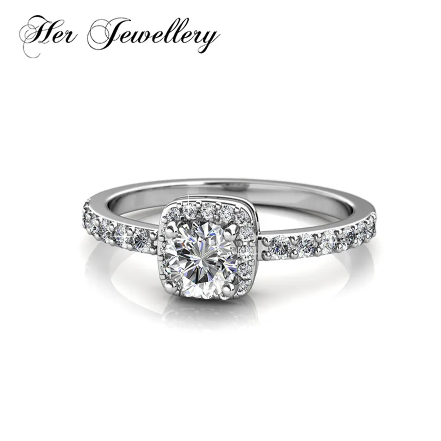 Ее ювелирные изделия Quailty латунное кольцо дизайн OL стиль с кристаллами от Swarovski