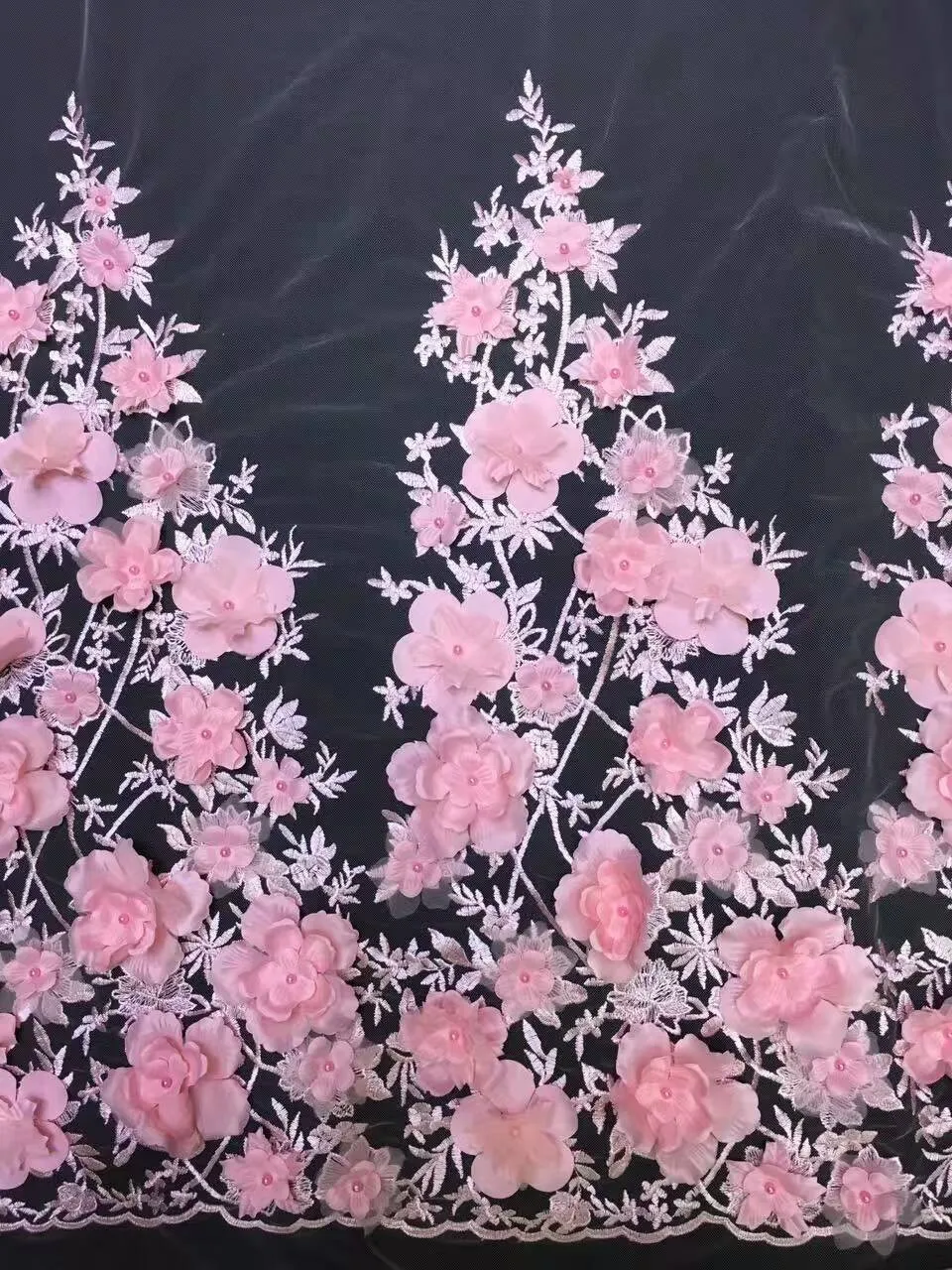 2018 высокое качество африканские бусины кружевная ткань с камнями кружево для