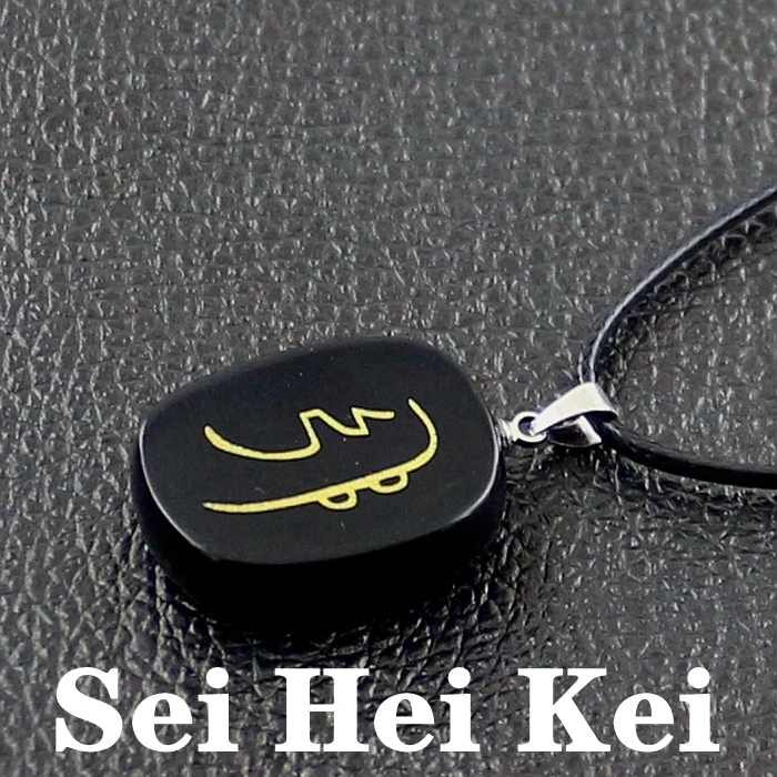 SeiHeiKei 03 Горячая Распродажа ожерелье из натурального хрусталя лазурит полный комплект энергетического камня подвесной рейки чакры колье - Окраска металла: SeiHeiKei 03