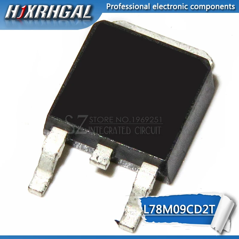 Новый оригинальный Трехконтактный регулятор TO-252 SMD 7809 10 шт./лот 78M09 L78M09CD2T |