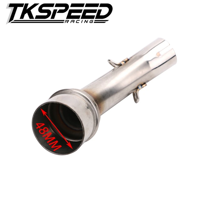 Моту мотоцикл выхлопных среднего трубы для Yamaha R3 2015 2016 без выхлопных|motorcycle exhaust