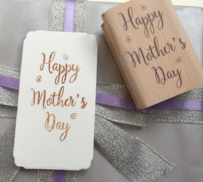 Резиновые деревянные штампы для скрапбукинга carimbo открытка или Закладка штамп 6*4