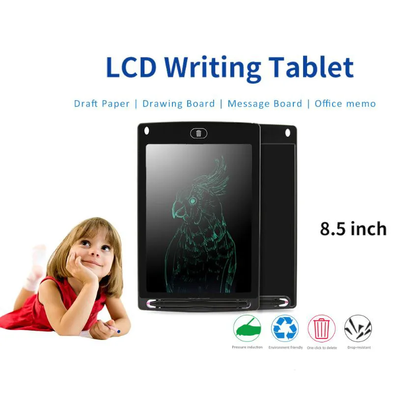 8.5" Writing Tablet LCD Drawing Pen Mini Message Board Handwriting Pads as Whiteboard Bulletin Memo | Компьютеры и офис
