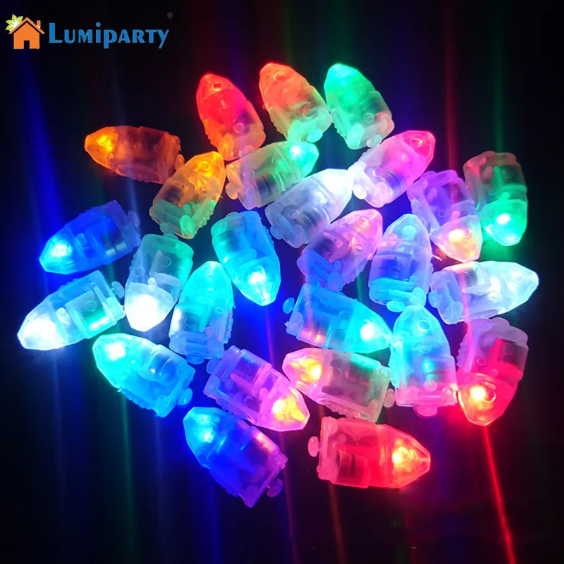 Lumi вечерние 10 шт RGB светодиодный шар светильник мигающий для бумажный фонарь