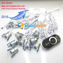 Приглушаемый светодиодный мини светильник для шкафа 1 Вт/3 Вт 10