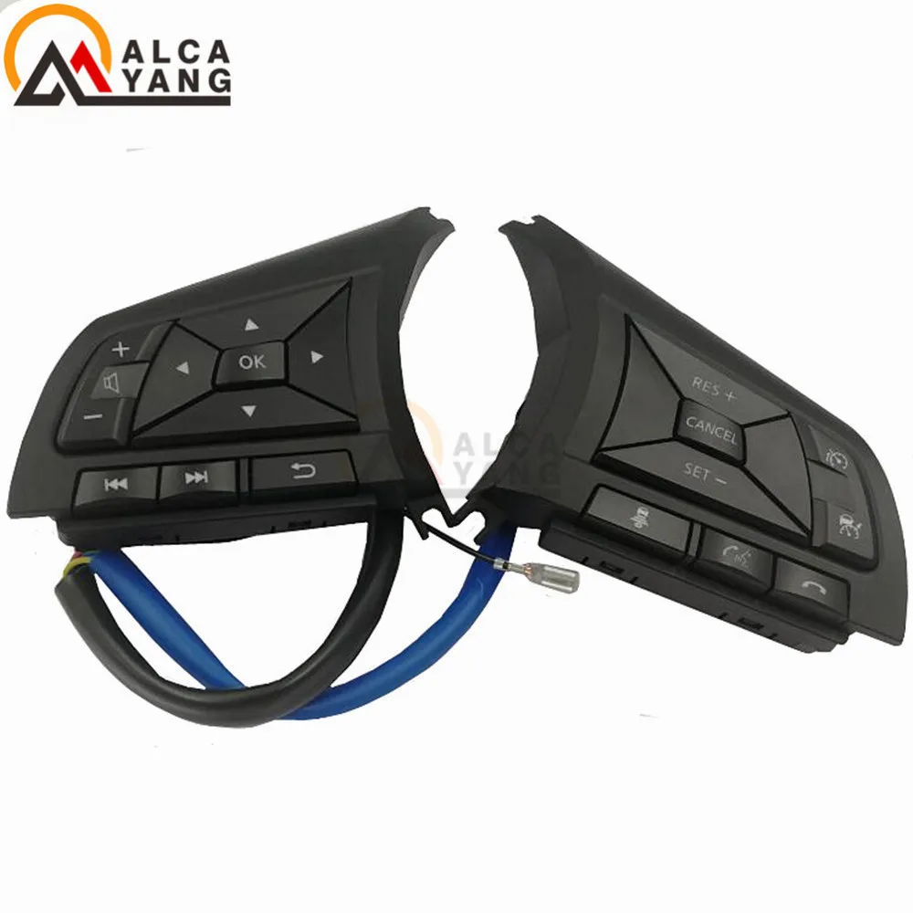 Model A Кнопка рулевого колеса для Aitma Rogue Note Navara March A March LEAF butters Bluetooth Phone Cruise control громкости - Цвет: Model A