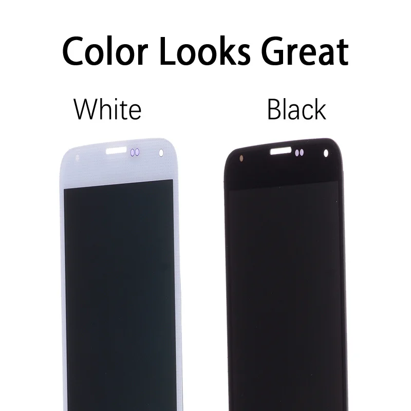 Сменный ЖК экран с супер AMOLED экраном 5 1 дюйма и кнопкой Домой в сборе для SAMSUNG Galaxy s5