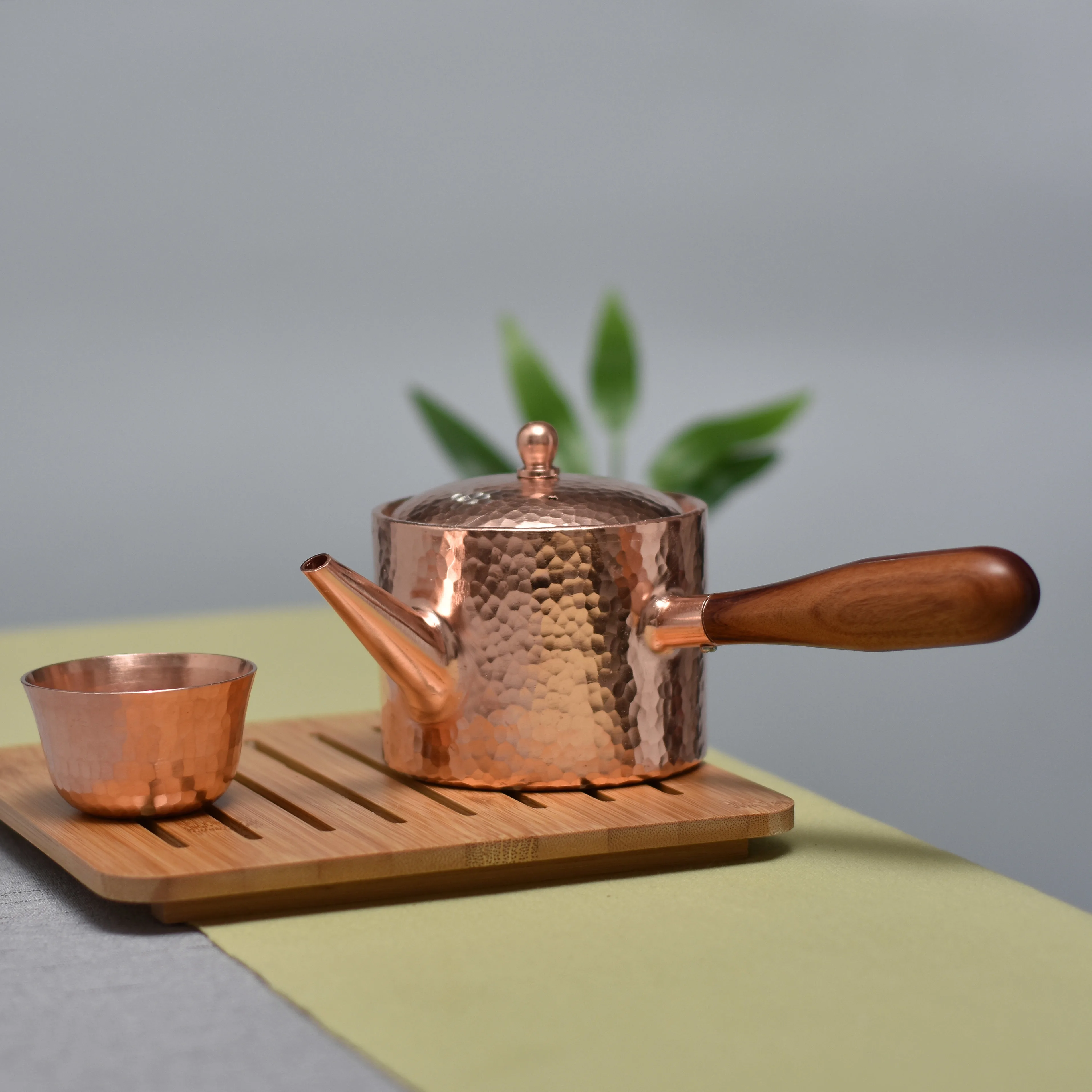 Чистый медный котел ручной работы кунг фу заварочный чайник teaware китайский