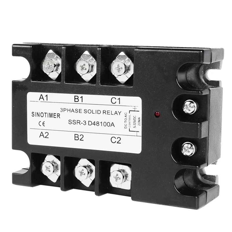 Контроллер SSR 480 А 3 фазное твердотельное реле D48100 A DC AC 30 в выходной модуль