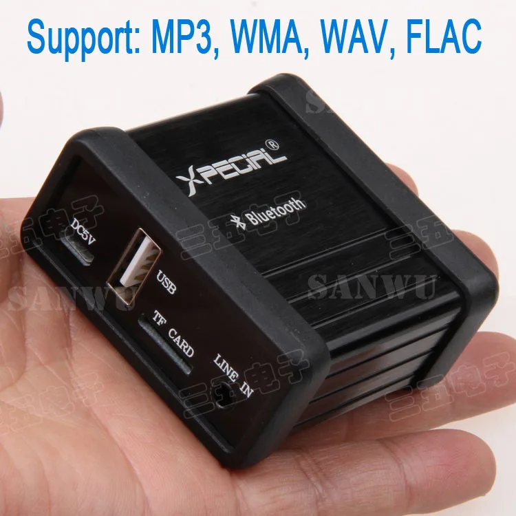 Bluetooth аудио приемник USB DAC TF карта mp3 декодирование для автомобиля/домашний