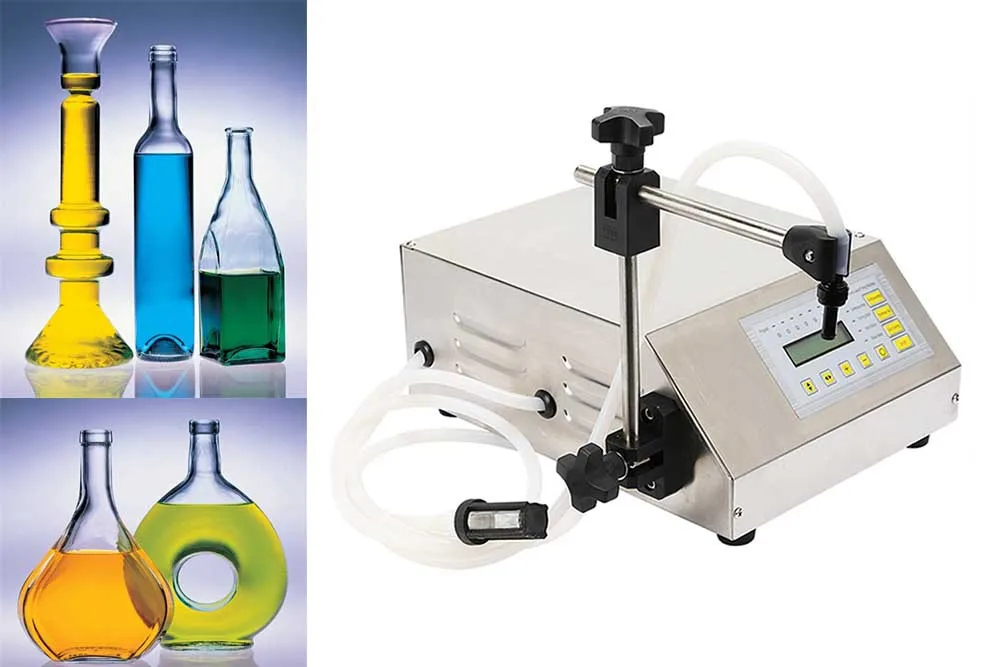 Цифровой насос управления ручной разливочная машина для бутылок сока небольшая