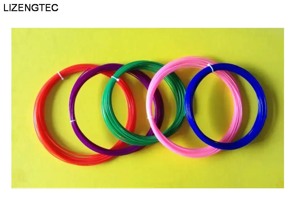 Бесплатная доставка нить LIZENGTEC PLA 1 75 мм разные цвета 20 г в рулоне для 3D принтера