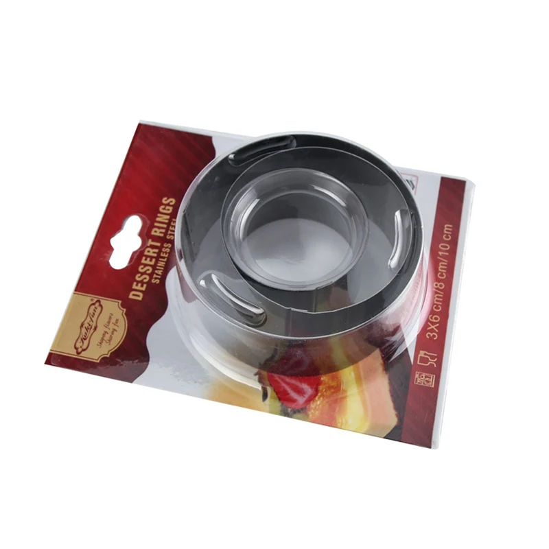 Круглая форма для Мусса из нержавеющей стали 3 шт. выпечки сделай сам резак