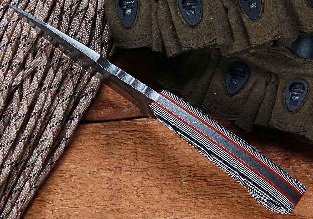 Охотничьи ножи BOKE PE558 G10 с ручкой 58 охотничьи фиксированным многофункциональным