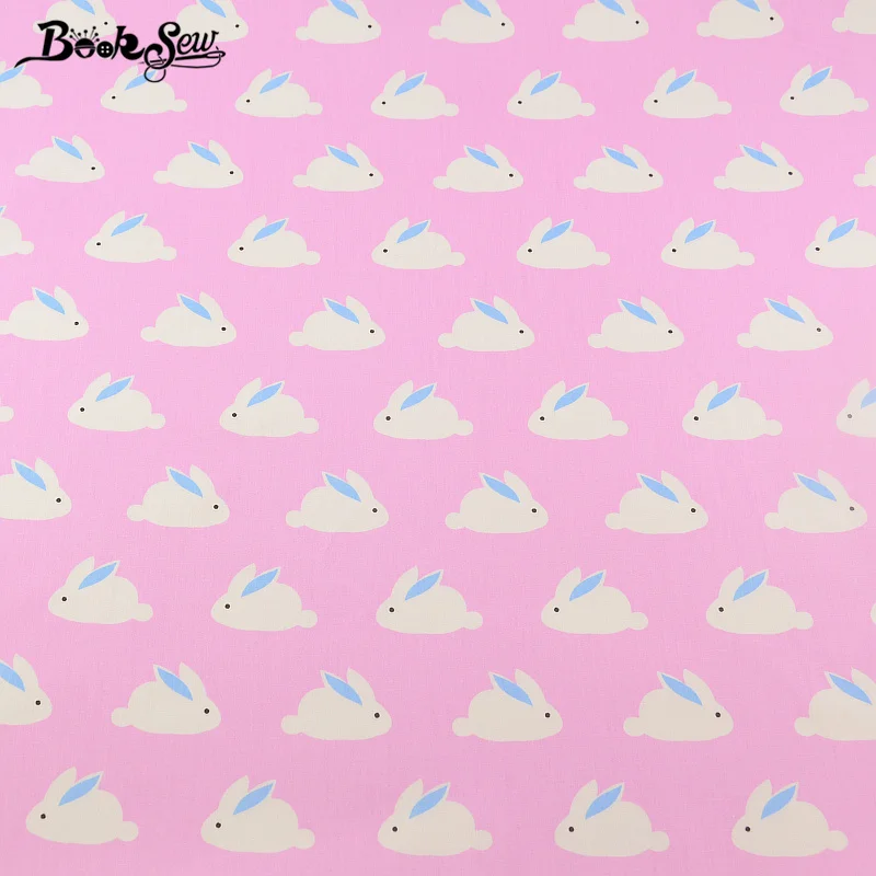 Booksew Высококачественная розовая цветная домашняя текстиль швейная ткань Tela для