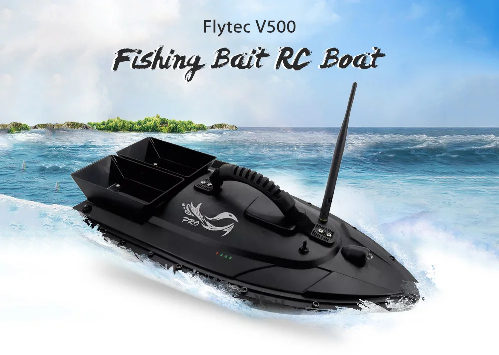 Flytec 2011-5 Инструмент для рыбалки Smart RC Умная Приманка Лодка Игрушка Цифровая Автоматическая Модуляция Частоты Дистанционное Радиоуправление Устройство для Рыбы Игрушка