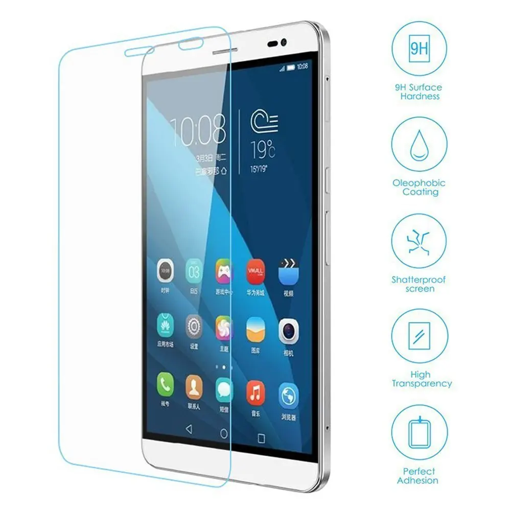 Взрывозащищенное Закаленное Стекло 9H для HuaWei Honor Mediapad X1/X2 защитная пленка экрана