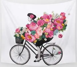 1 шт. новинка цветочный настенный гобелен богемный декор пляжное полотенце для