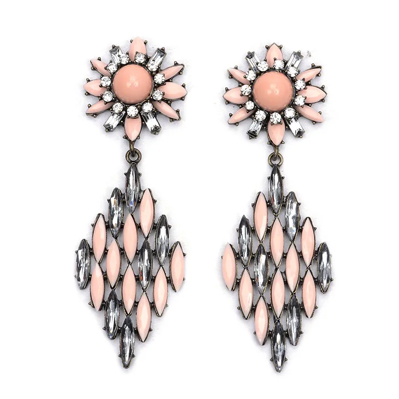 Новое поступление Лидер продаж 2016 года Серьги женские модные неоновые Shourouk