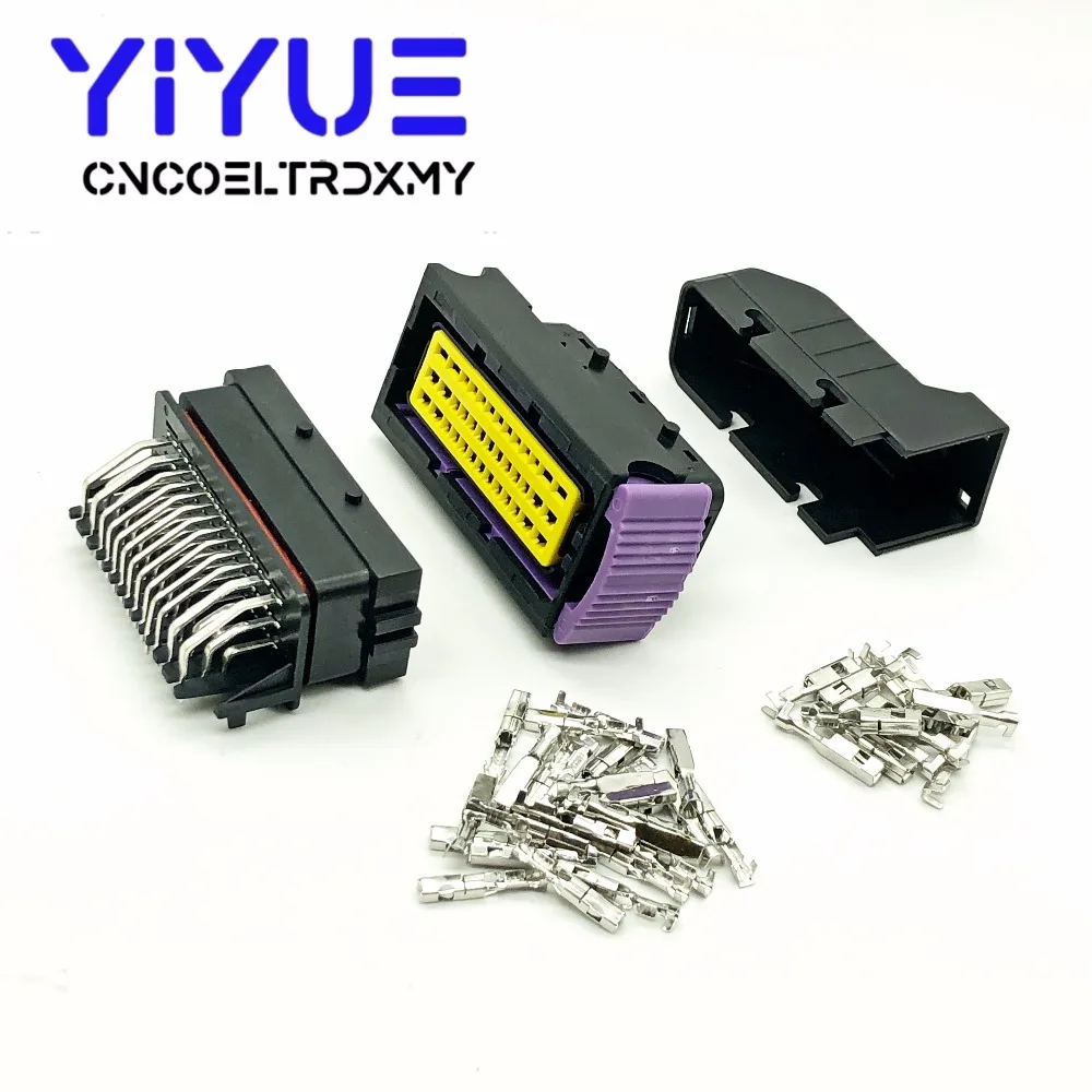 FCI серии ECU 39pin автомобильный разъем штекер мужской женский 39P электрические разъемы для транспортного средства электронный блок управления
