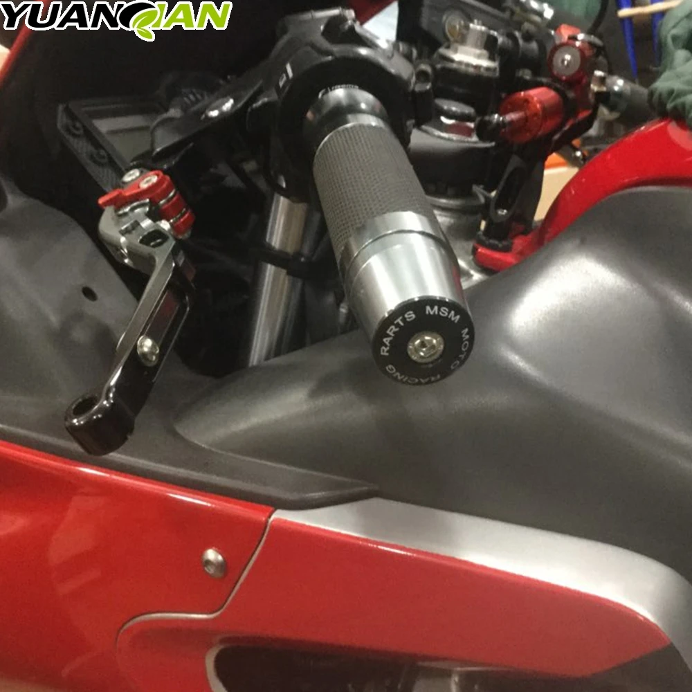 Мотоциклетные аксессуары 1/4 &quot22 мм ручки руля Торцевая крышка для Honda CBR600RR CBR 7/8 RR