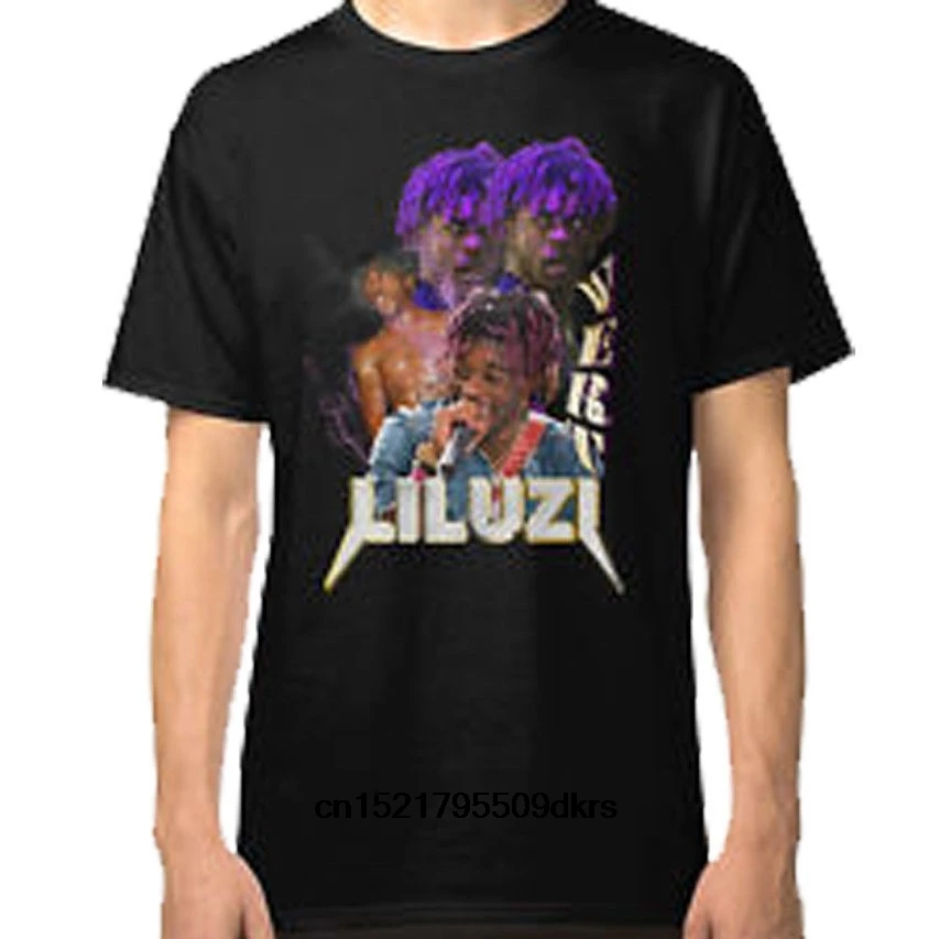 Мужская футболка Lil uzi VERT Винтаж тур Черная забавная новинка wo для мужчин|Мужские