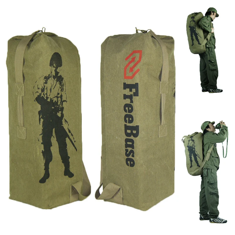 Большие походные рюкзаки Fengtu для мужчин и женщин Холщовый трекинговый мягкий