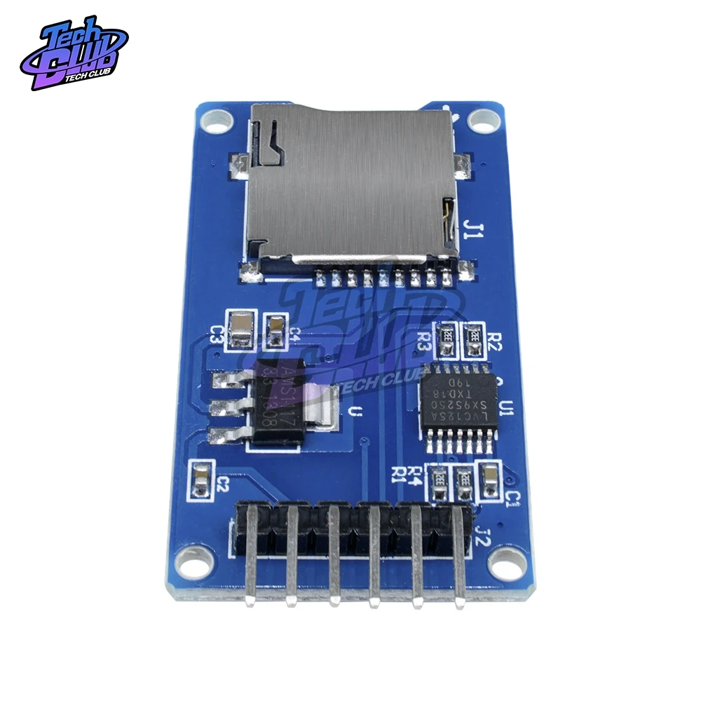 Плата Micro SD 3 В адаптер для TF карты экран памяти Расширенный модуль интерфейс SPI