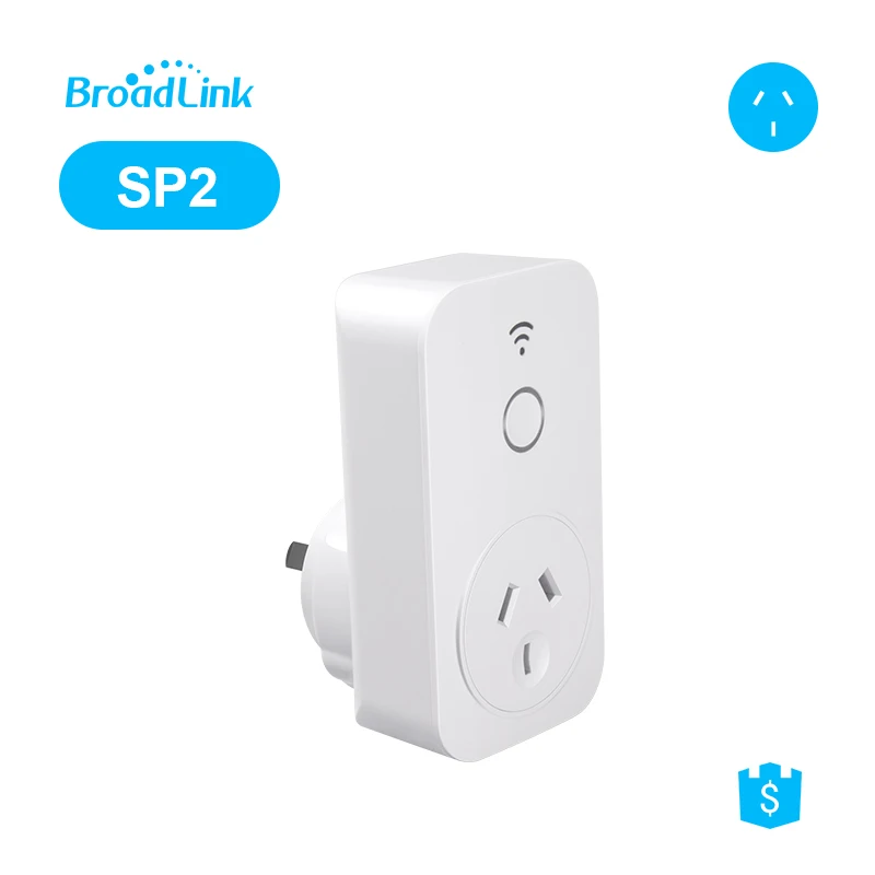 Умная розетка Wi Fi AU BroadLink SP работает с Alexa(Echo Echo Dot) Google Home таймером дистанционного