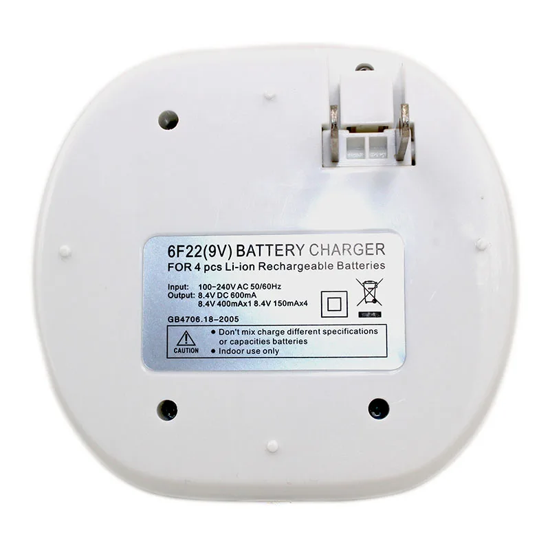 4 шт. ETINESAN 9v супер большой 900mAh литий-ионный аккумулятор 9 вольт с выделенными